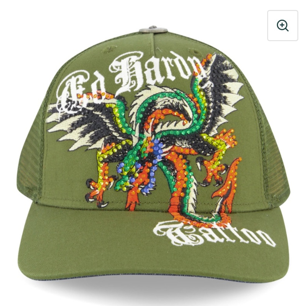 Vintage Ed Hardy Trucker Hat